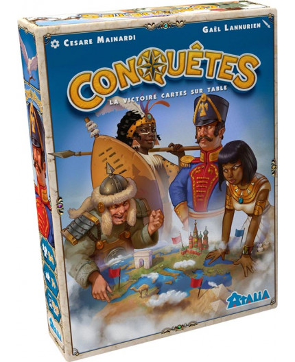 Boîte de la première édition européenne de Conquêtes