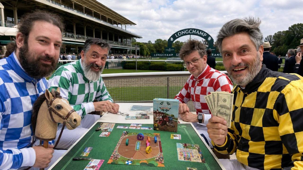 Partie de Long Shot mise en scène à Longchamp